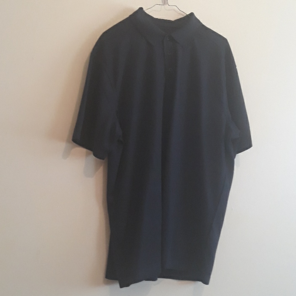 Port Authority Plan Black Polo Style shirt.